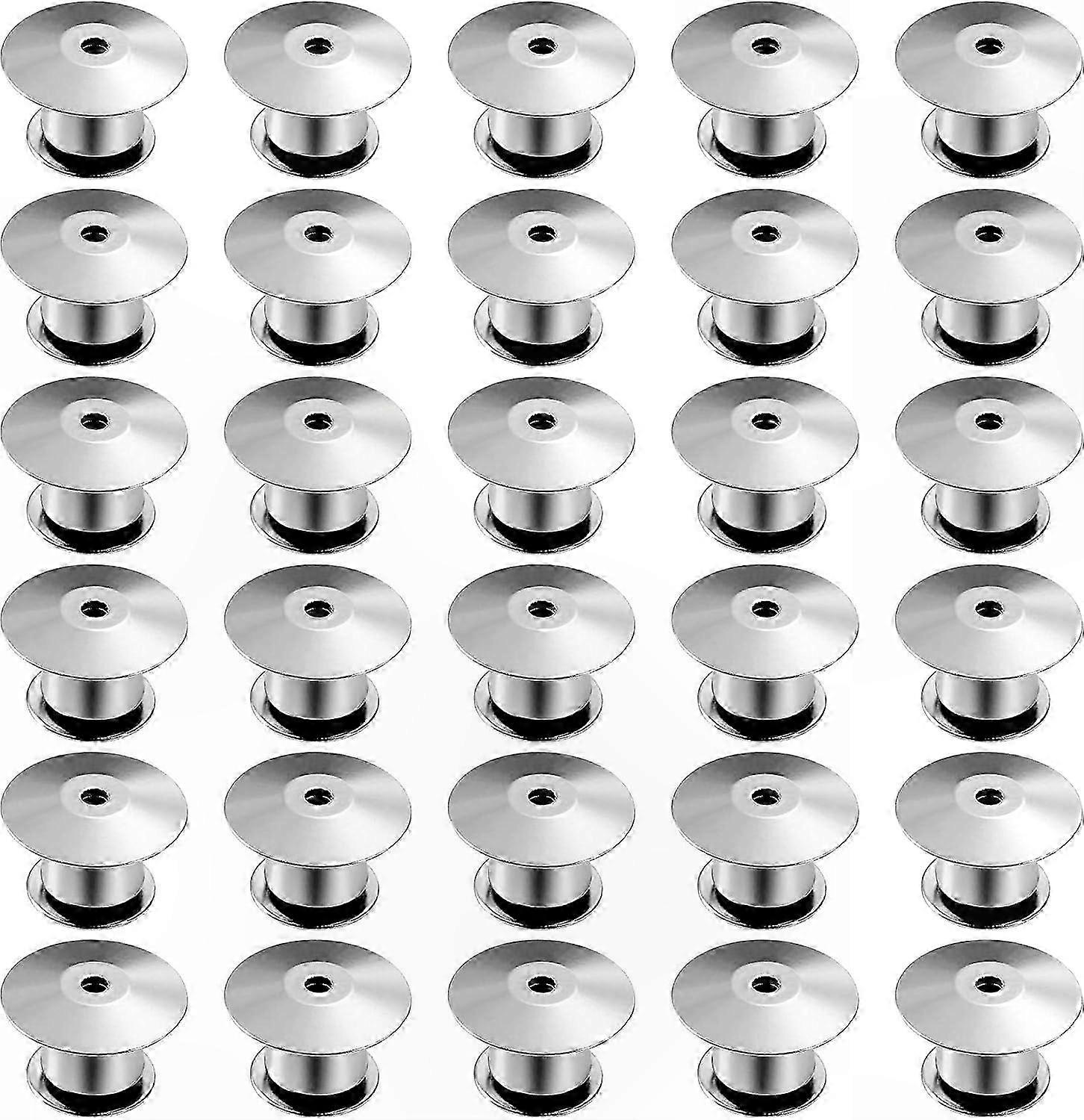 30-Pack Replacement Locking Pin Keepers for Jewelry and Crafts Clasps