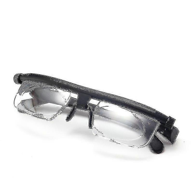 Focus Adjustable Eyeglasses -3 To +6 Diopters Reading Glasses Focal Length 2025