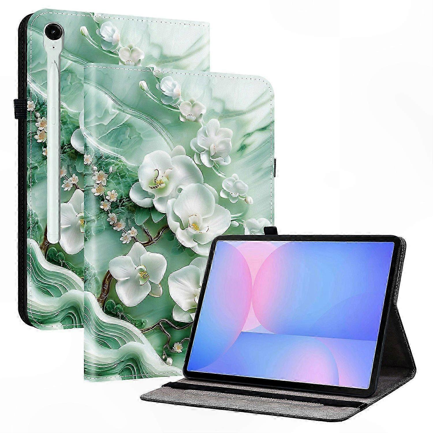 Patterned Tablet Cover with Stand & Card Slots for 10 Inch Tablets
