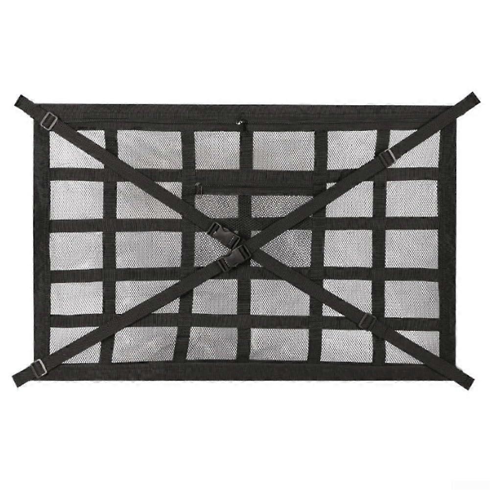 Cargo Net For Van Adjustable Car Roof Cargo Net 70x50cm SUV Campervan Compatible Travel And Daily Use