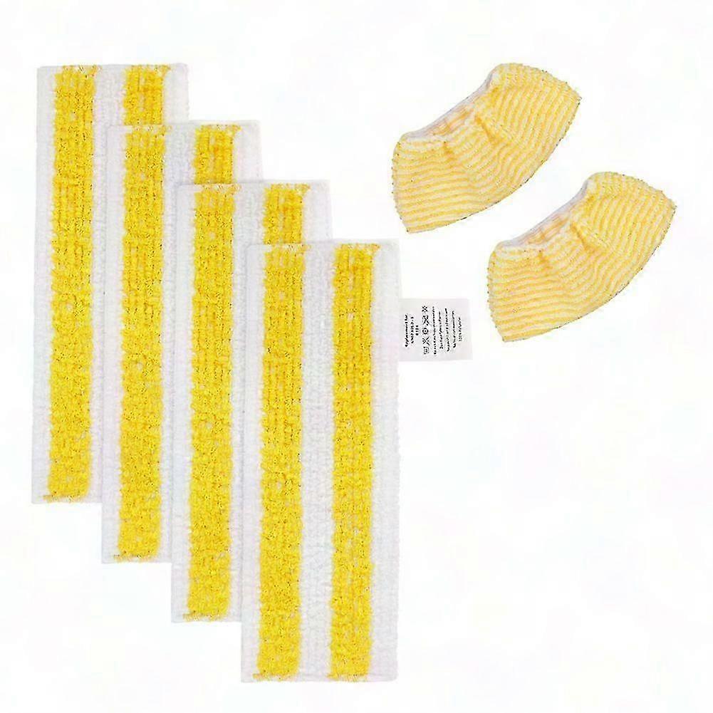 Steam Mop Pads for EasyFix SC2 SC3 SC4 SC5, Washable Reusable Microfiber Cloth for Steam Cleaner