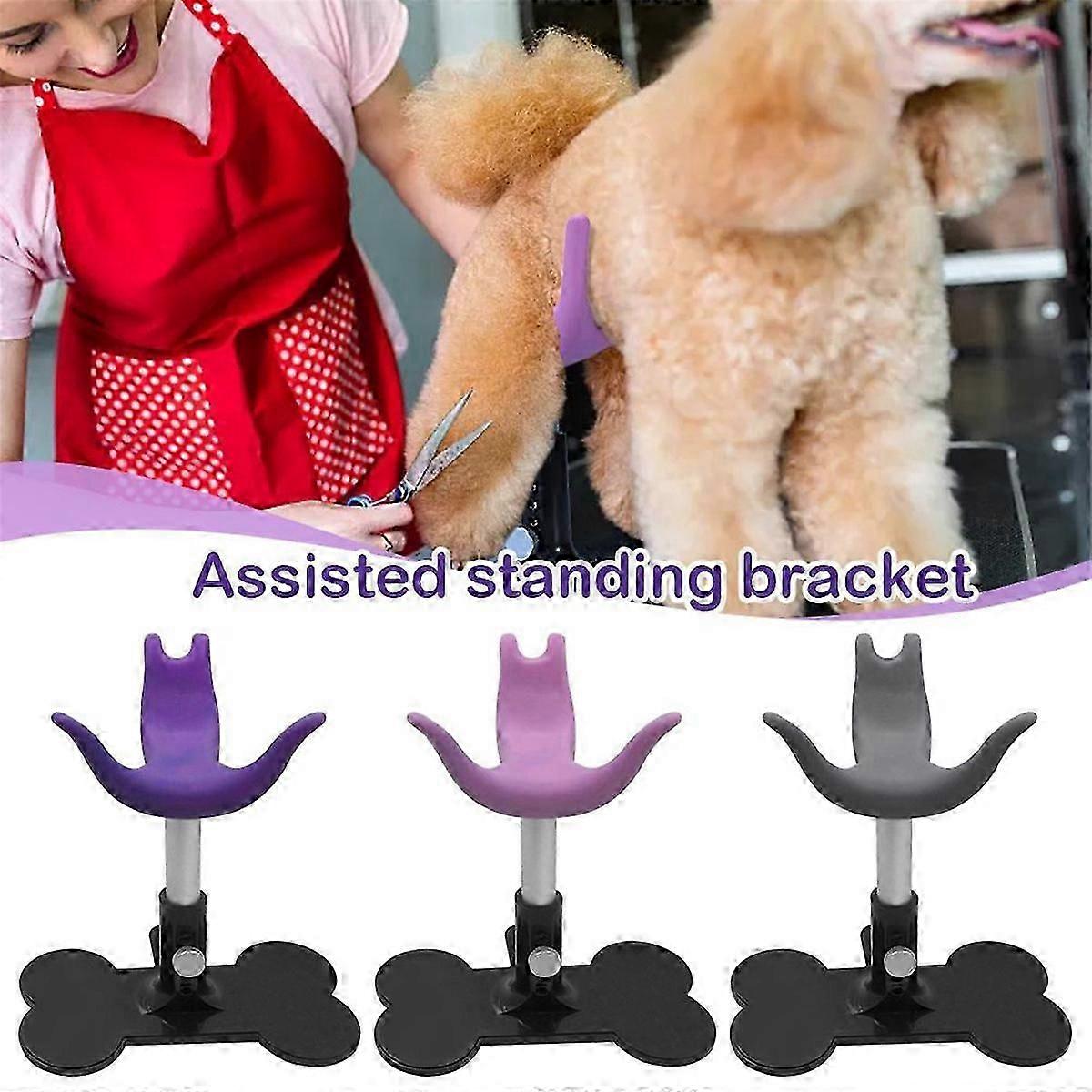 Dog Grooming Stool Auxiliary Standing Support Soft Safe and Harmless Adjustable Height Suitable for Small Dog A