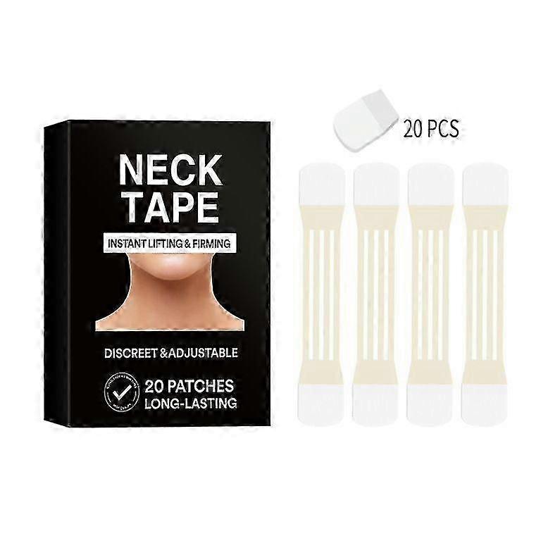 Instant Lift Neck Tape, Instant Neck Lift Tape, Neck Instant Lifting & Firming Invisible Tape, Anti-Wrinkle Patches for Necks Face Jaw