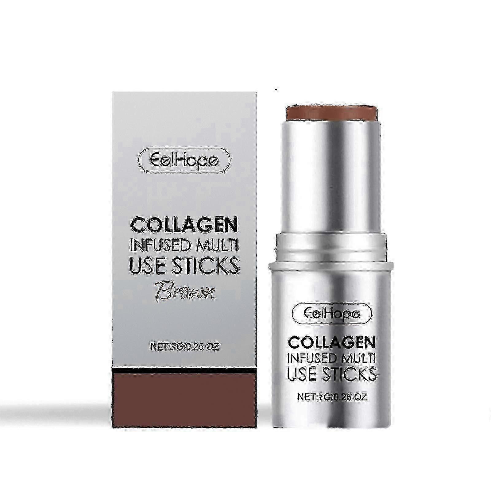 Collagen Makeup Stick hidratálja a természetes többszínű pirosítót