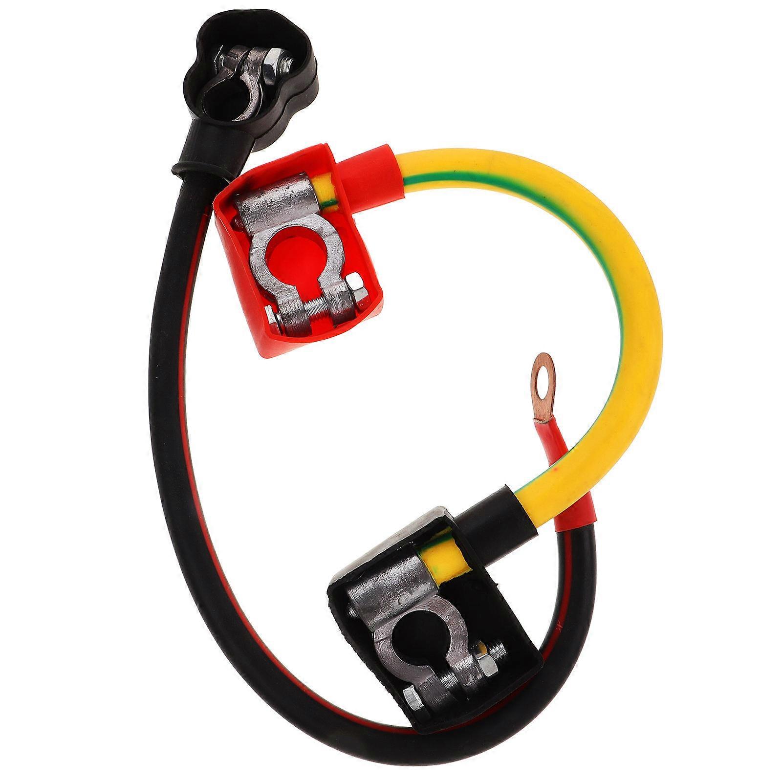 Battery Inverter Cables Heavy Duty Battery Cable for Car 2Pcs Durable Connection