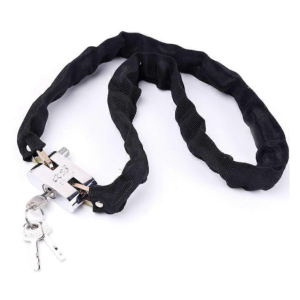 Bike Chain Lock 60130cm HeavyDuty Padlock With 3 Keys For Bicycle Motorcycle Mountain Cycling AntiTheft Security Lock