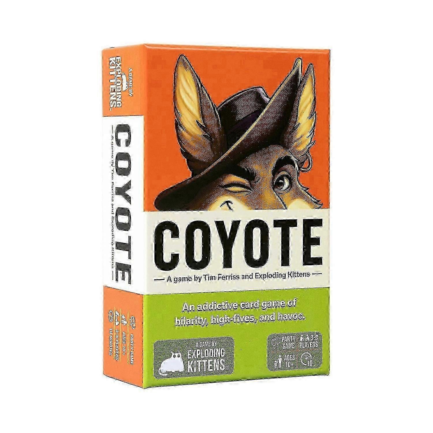 Coyote Card Game: Engaging Family Fun for 3-8 Players on UK Game Nights