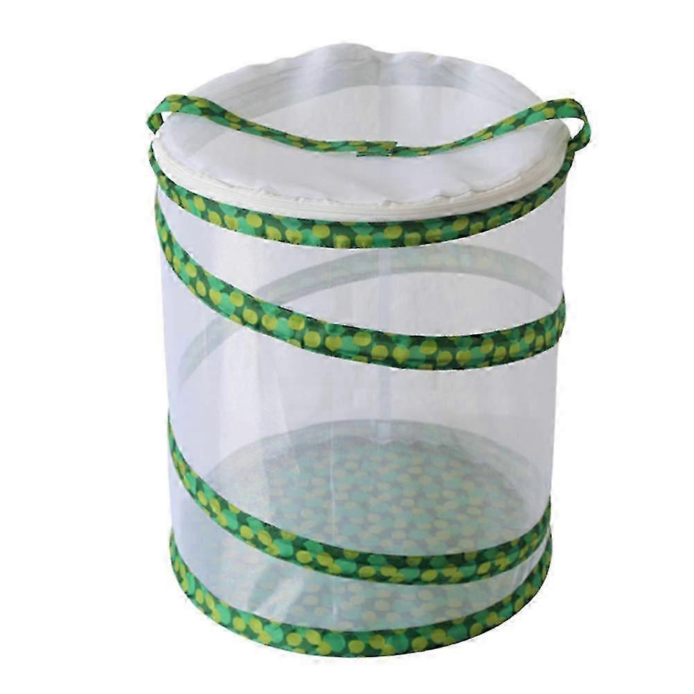 2025 Folding Insect Net Cage Butterfly Dragonfly Mantis Breathable Perch Cage Breathable And Sun-Dried Breeding Net