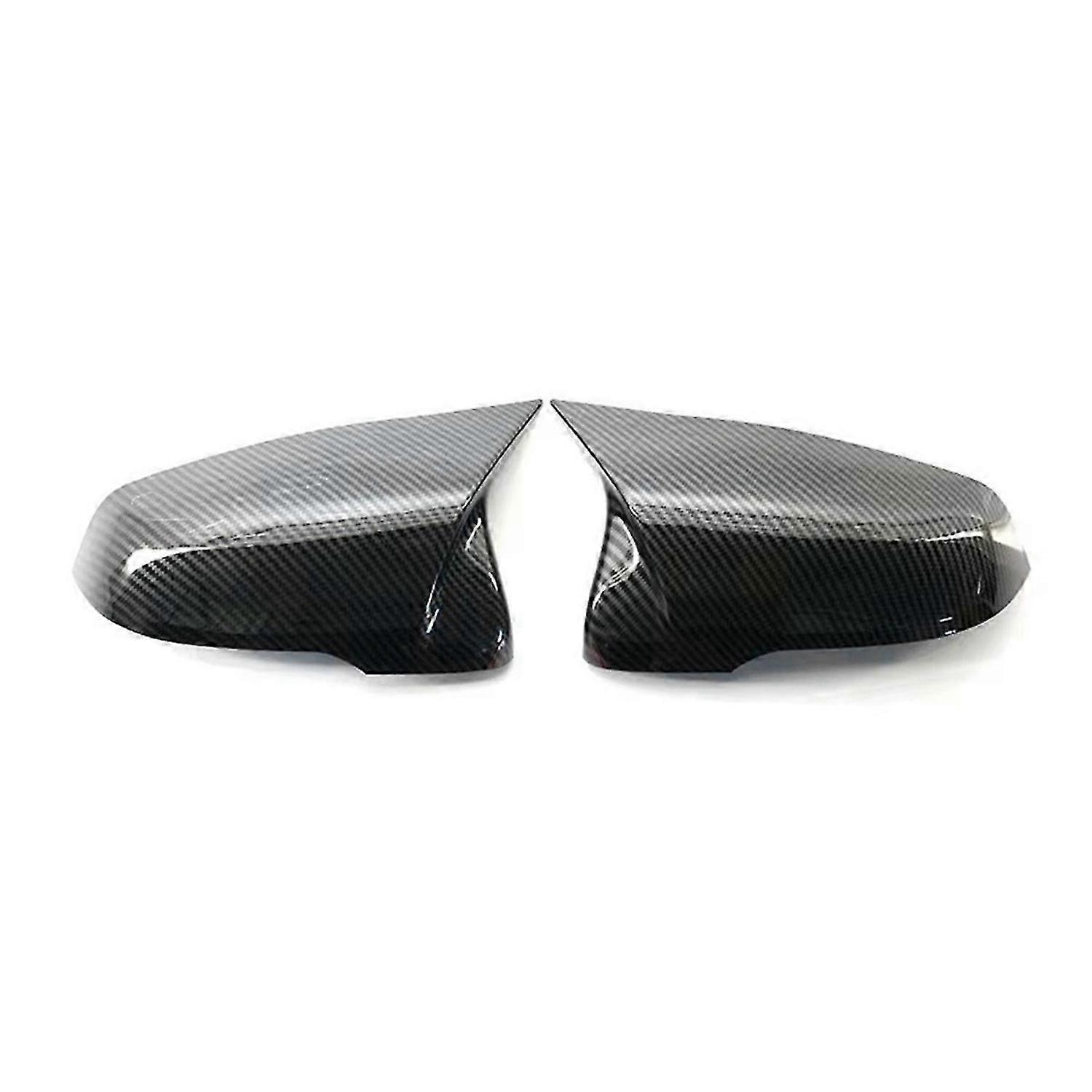 Rearview Mirror Shell Modified Horn Carbon Pattern 51167386567 51167386568 for 1 Series X1 F48 F49 X