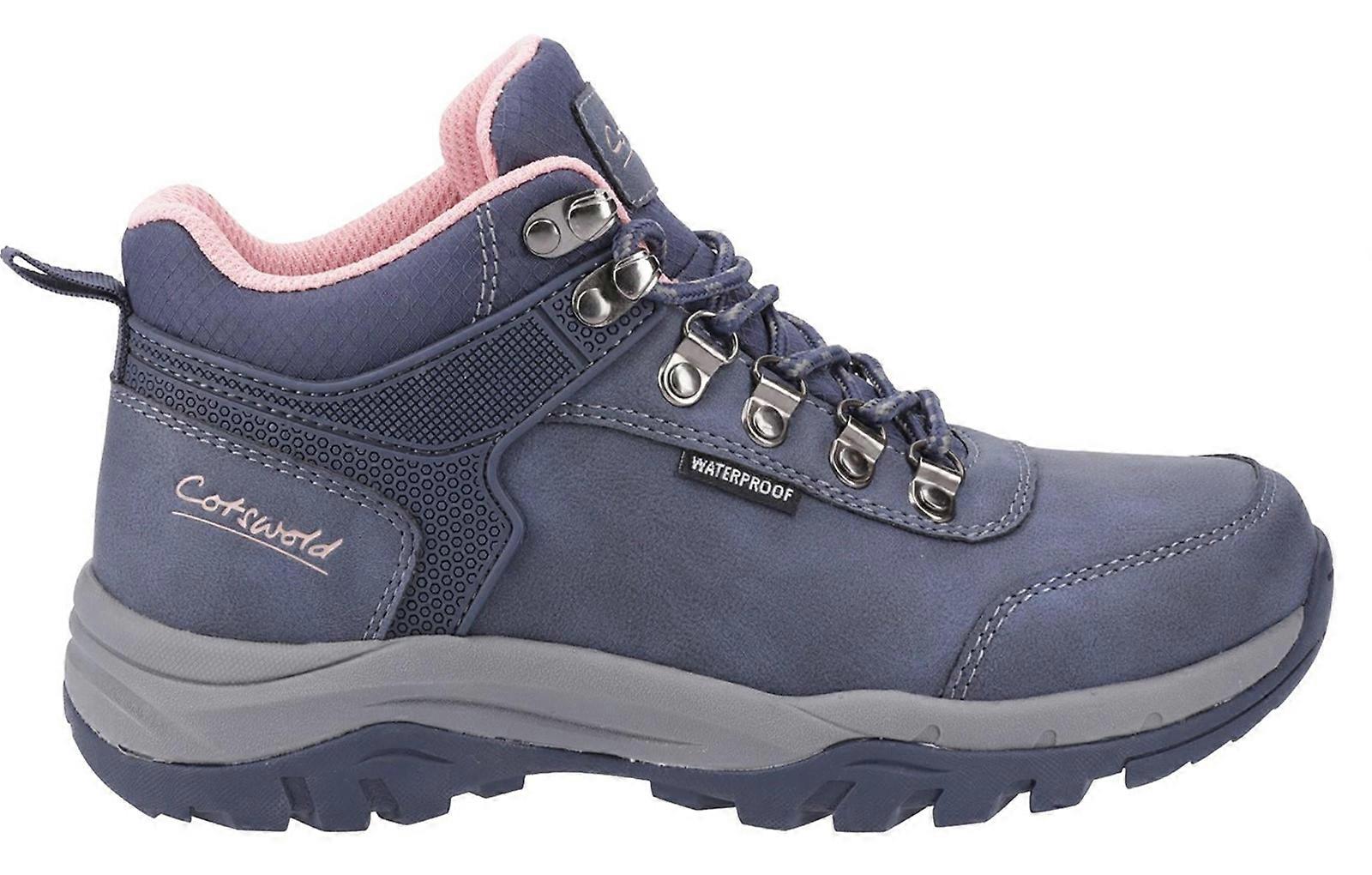 Cotswold Overbury Waterproof Hiking Boots Navy