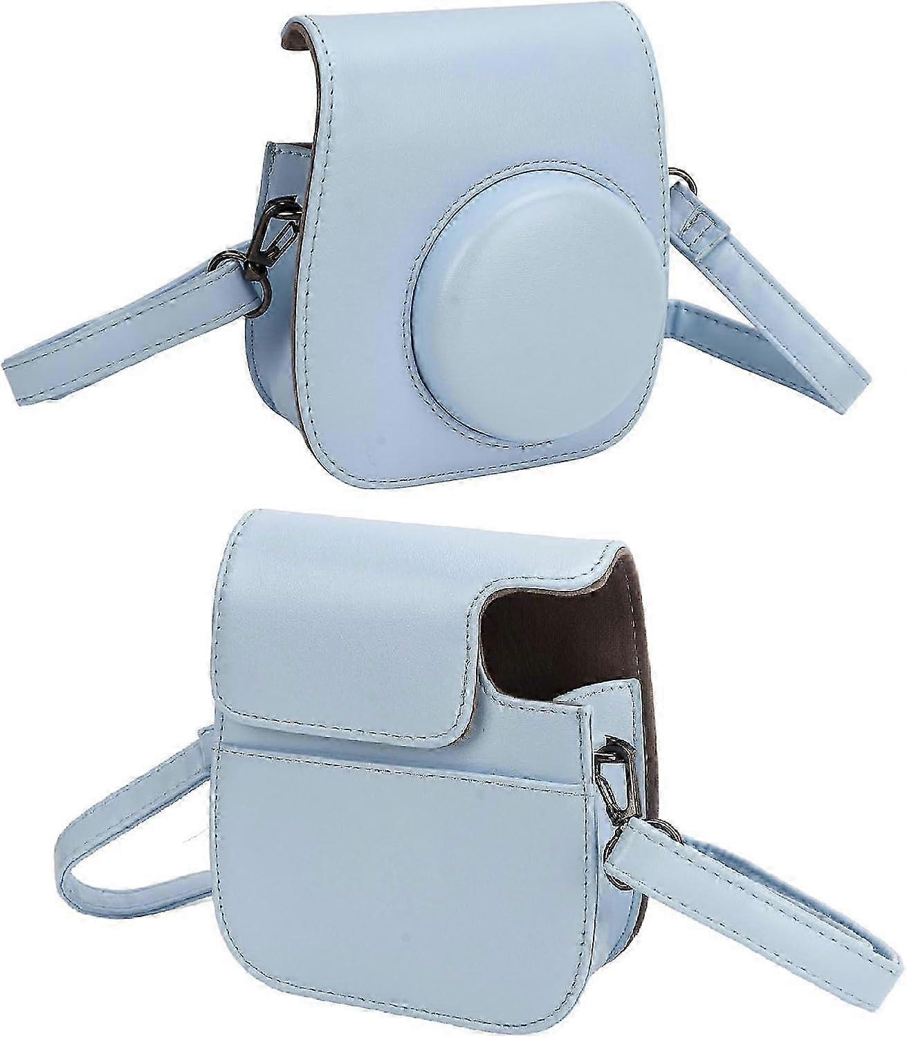 Camera Case, Antiscratch Mini Camera Bag Adjustable with Stickers for Mini 12 (Blue) 2025