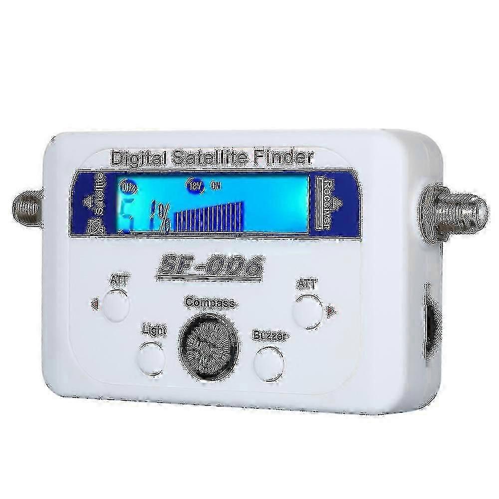 Mini Digital Satellite Finder with LCD Display for Accurate Signal Metering