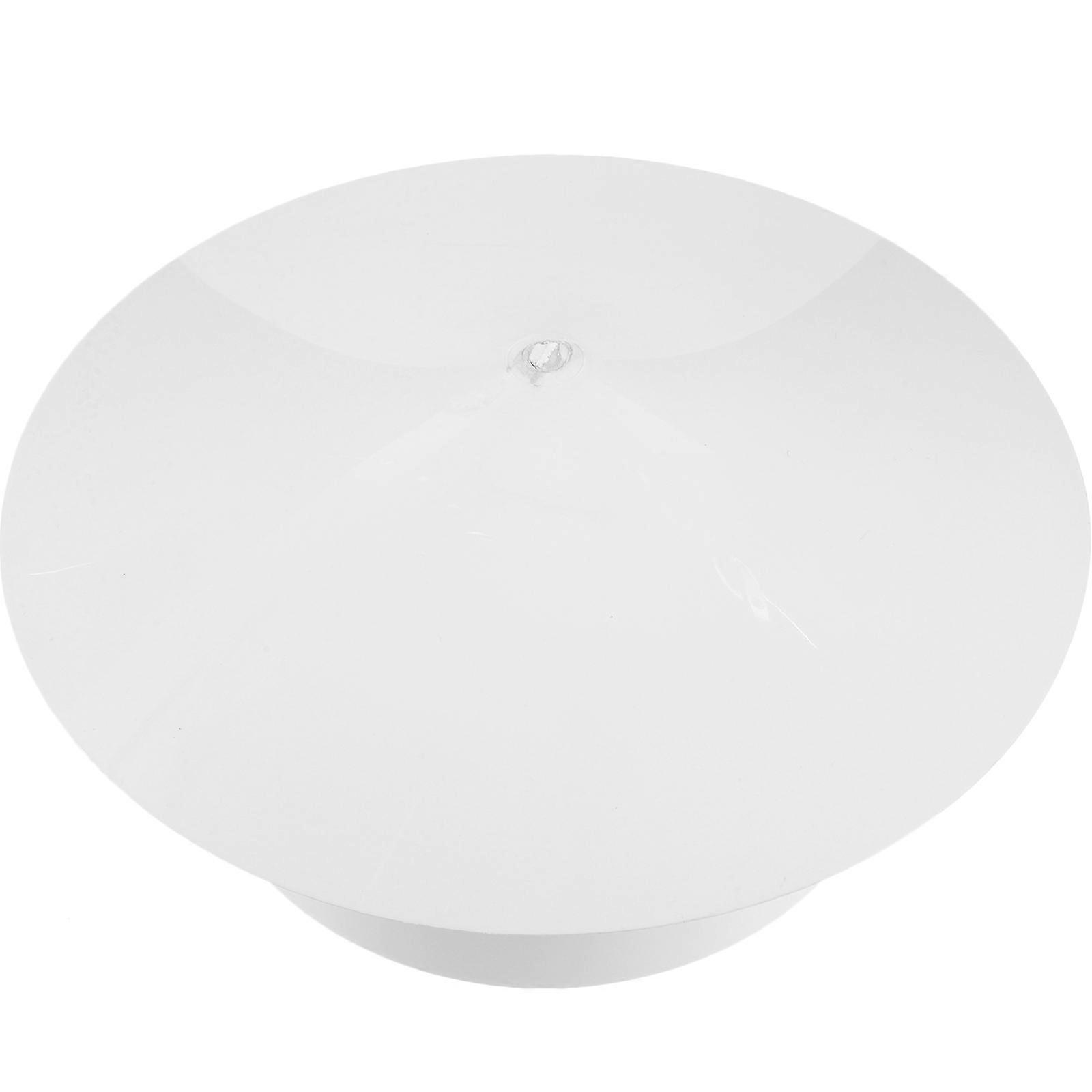 Vent Cap Chimney Garden Pvc White Rainproof Quick Drainage 1Pcs