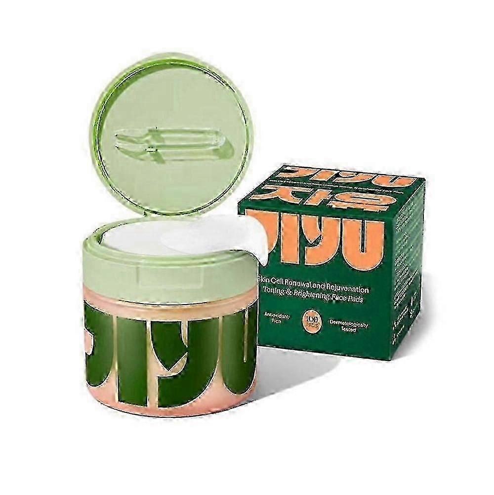 Jiyu Korean Skincare Anti-Aging, Dark Spot & Wrinkle Minimizing Toner Pads