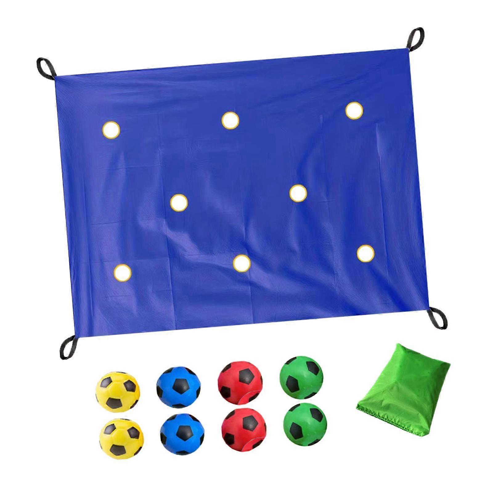 Hole Tarp Exercise Activities Coordination Interactive Outdoor with Ball Team