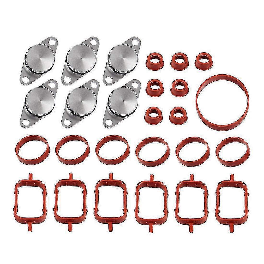 6 x 22mm Intake Flap Delete Kit 11612246949 for E87 E46 E90 E91 E92 E93 E39 E60 E83 E53 Edition 0923