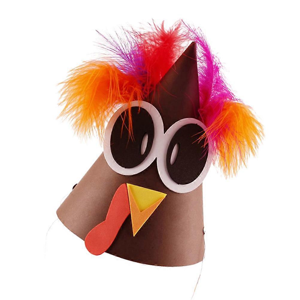 Thanksgiving Hat Turkey Hat for Kids DIY Craft Accessory