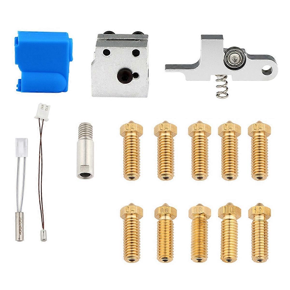 3D Printer Hotend Kit for X1 Genius with Silicone Sock A