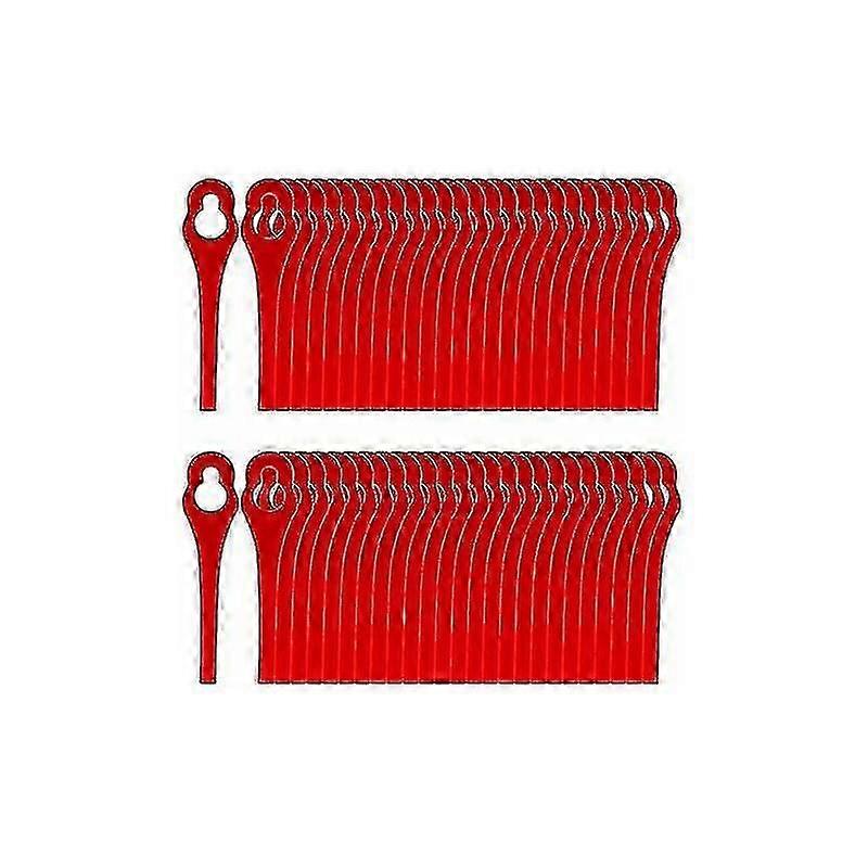 Pack Of 100 Blades Compatible For Ferrex Aldi Far 20-i Edger, Replacement Blades For Ferrex Cordless Edger New