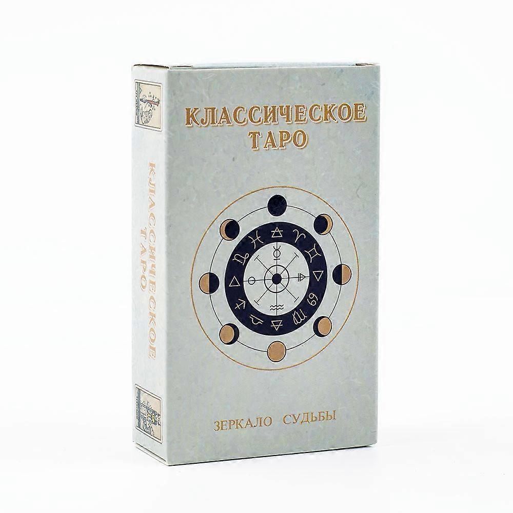 Russian Visions CLASSIC TAROT Cards ������������������������ �������� 78Pcs Divination Edition Deck Board Playing Games 10.3*6cm