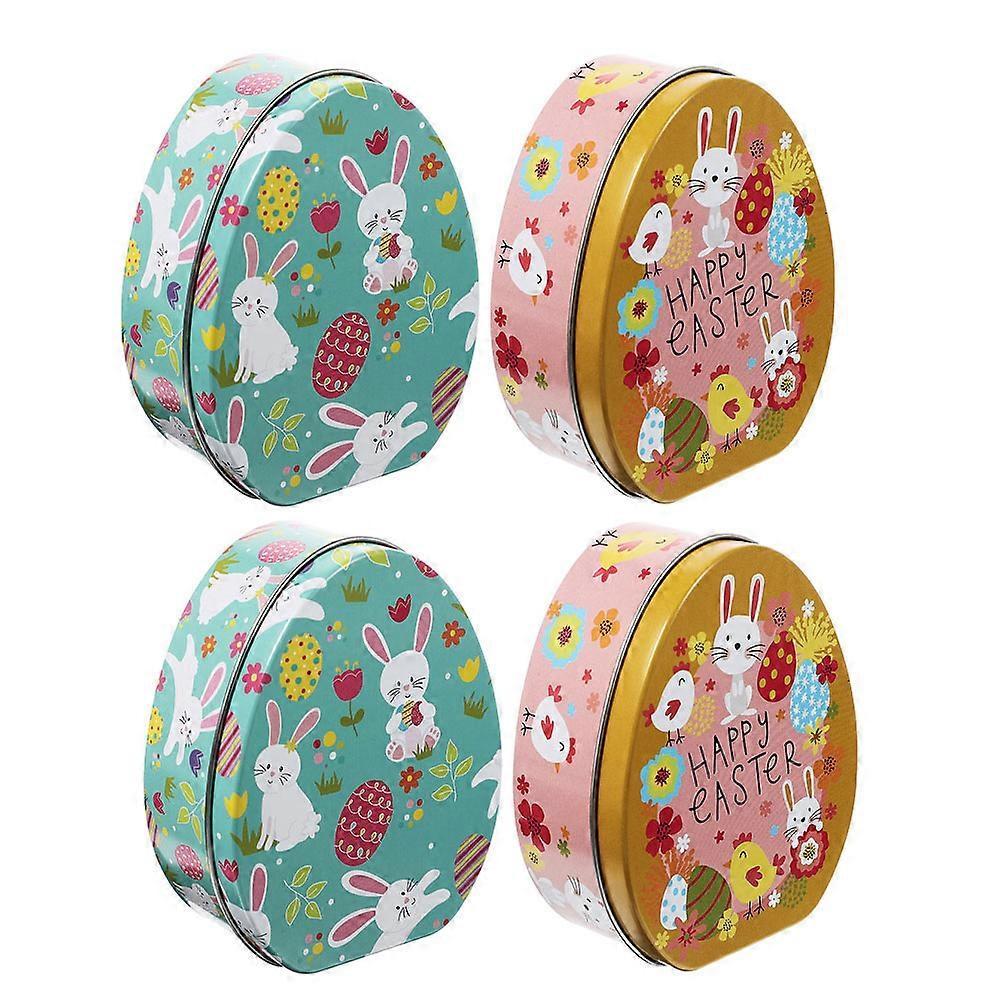 Bunny Pattern Gift Case Candy Box for Storage 20Pcs Easter Party Favor