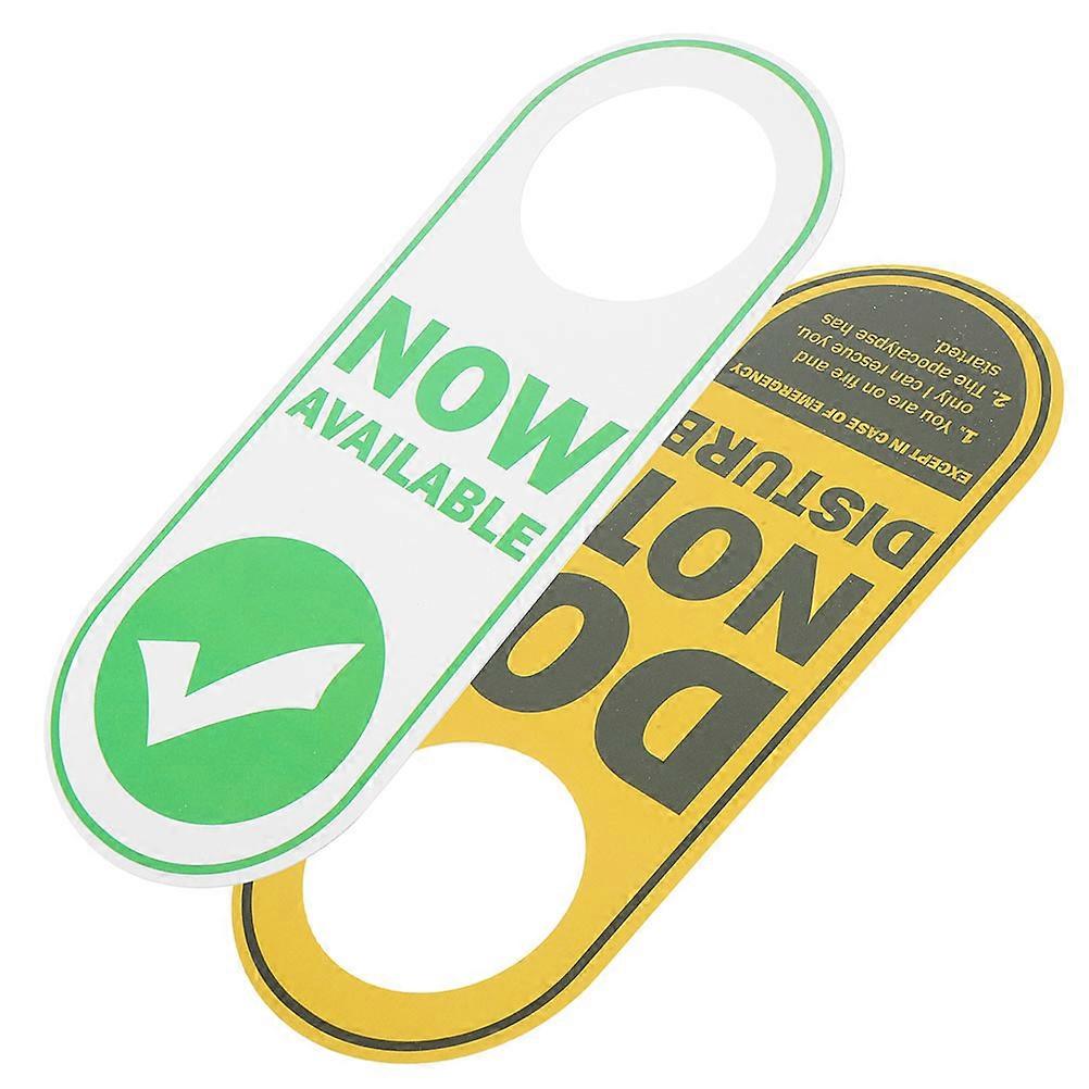 Do Not Disturb Door Knob Hanger Sign for Privacy 6Pcs Double-Sided