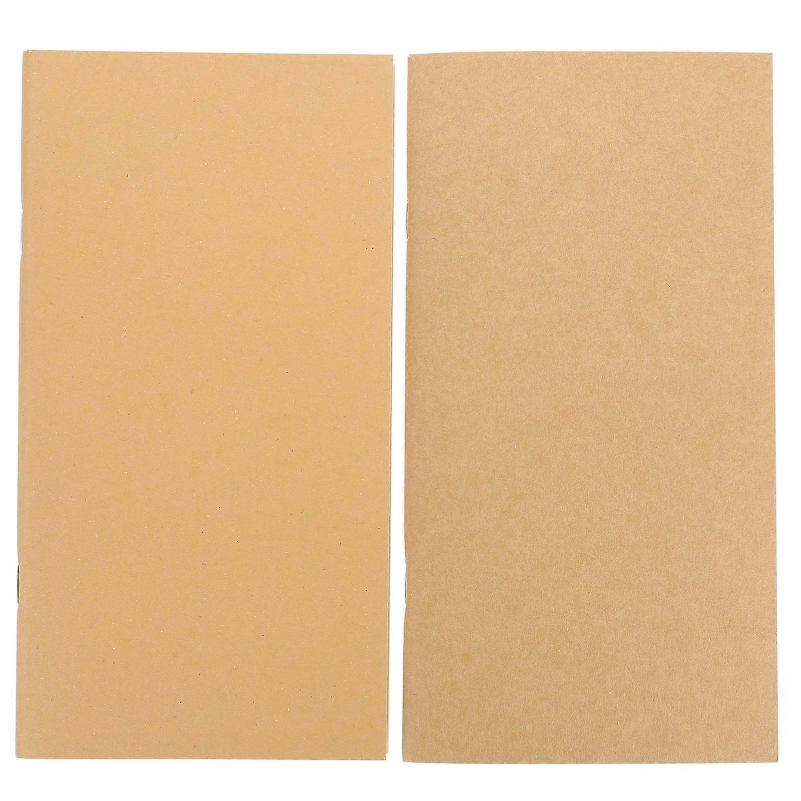 8 Pcs Travel Notebook Inserts Perfect For Journeys Sketching And Daily Use Assorted Color Rectangular Shape