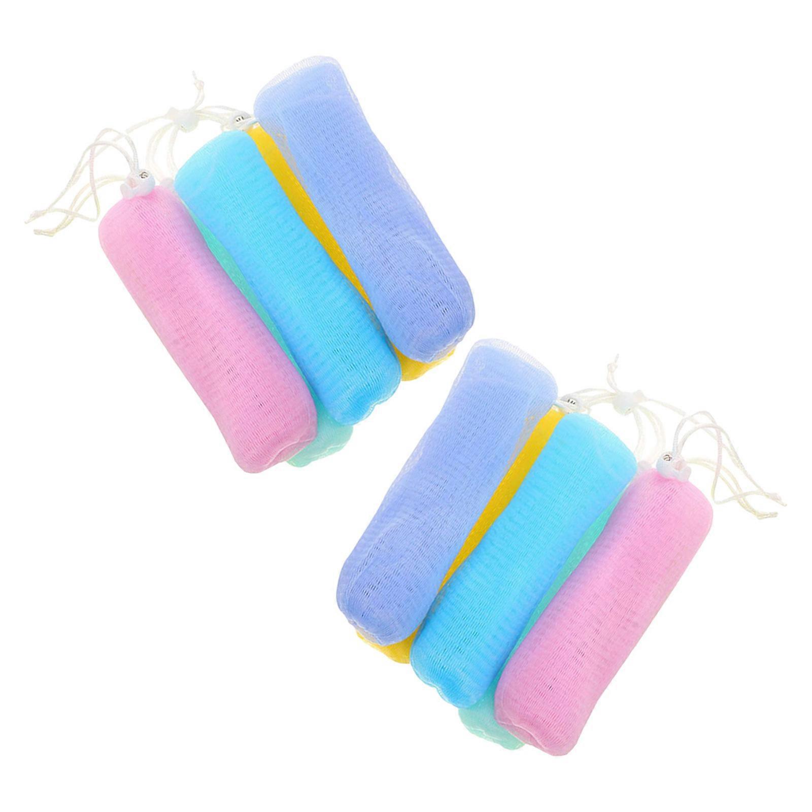 Soap Storage Bags for Bathing Use with 10Pcs Foaming Soap Pouches