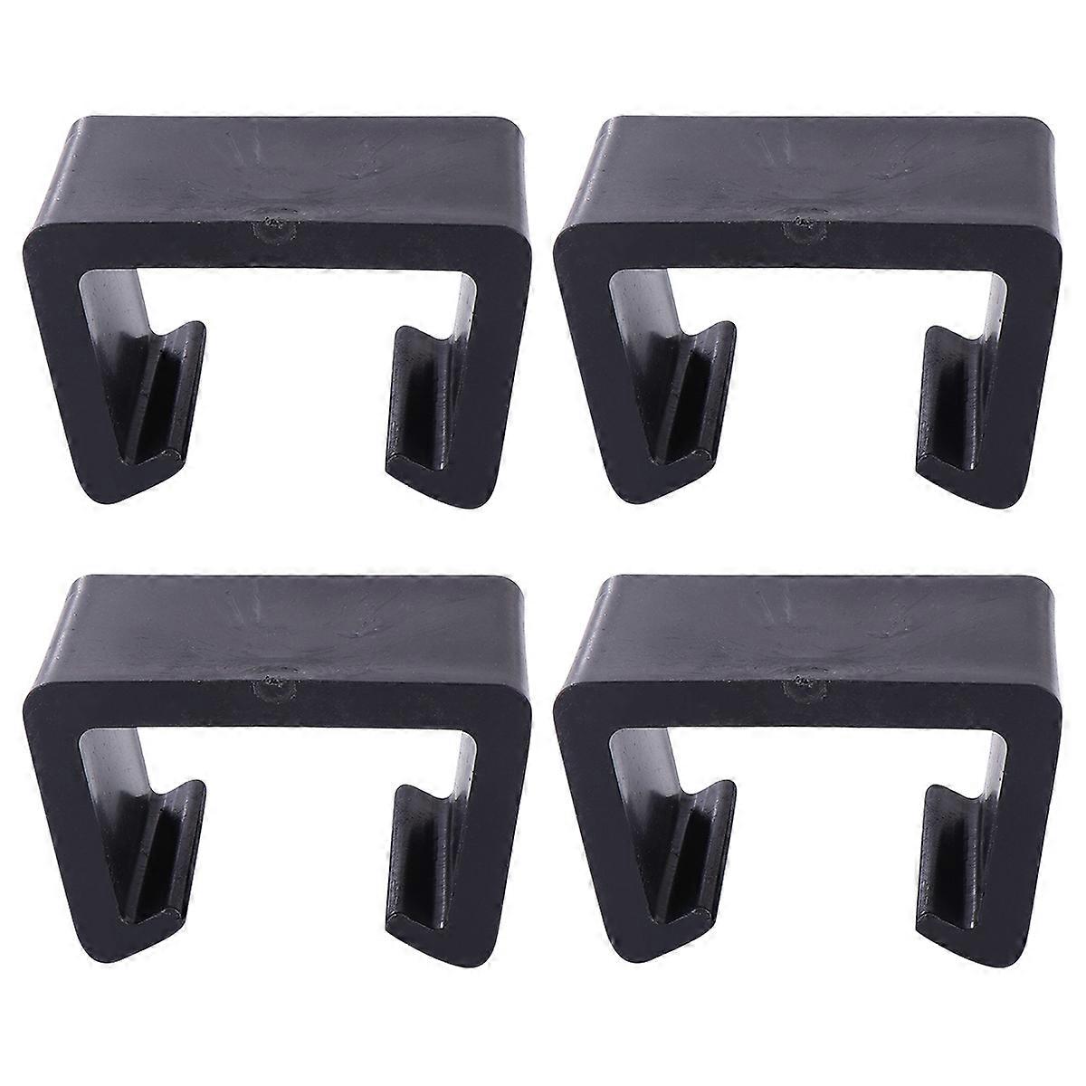 Sofa Securing 16 Pcs Black Simple Shape Fixing Solutions For Office Bedroom Living Room