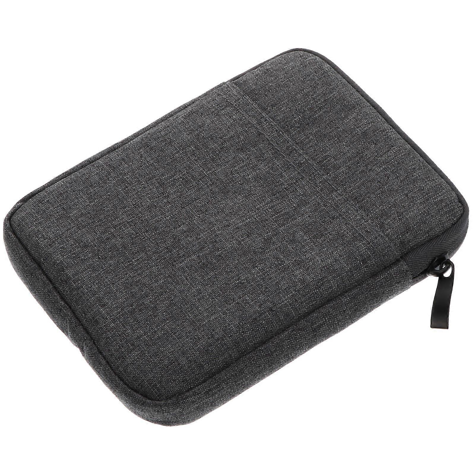 -Book Case 1Pc 6In E-Reader Storage Pocket Compatible With Kindle Paperwhite Grey