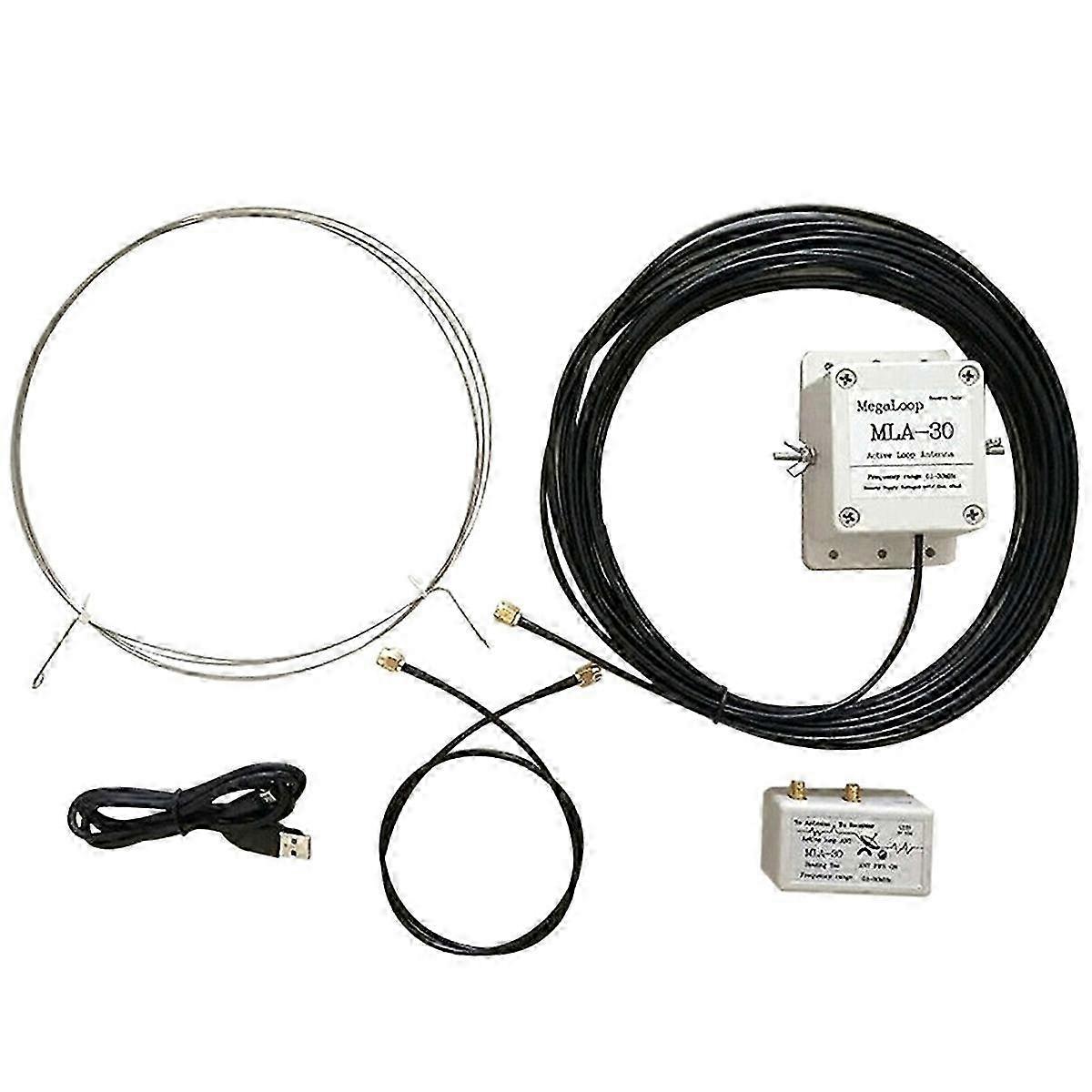 MLA30+ -30 MLA30 Plus Active Magnetic Loop Antenna HA SDR Short Medium Wave Radio Antenna Low Noise 2025