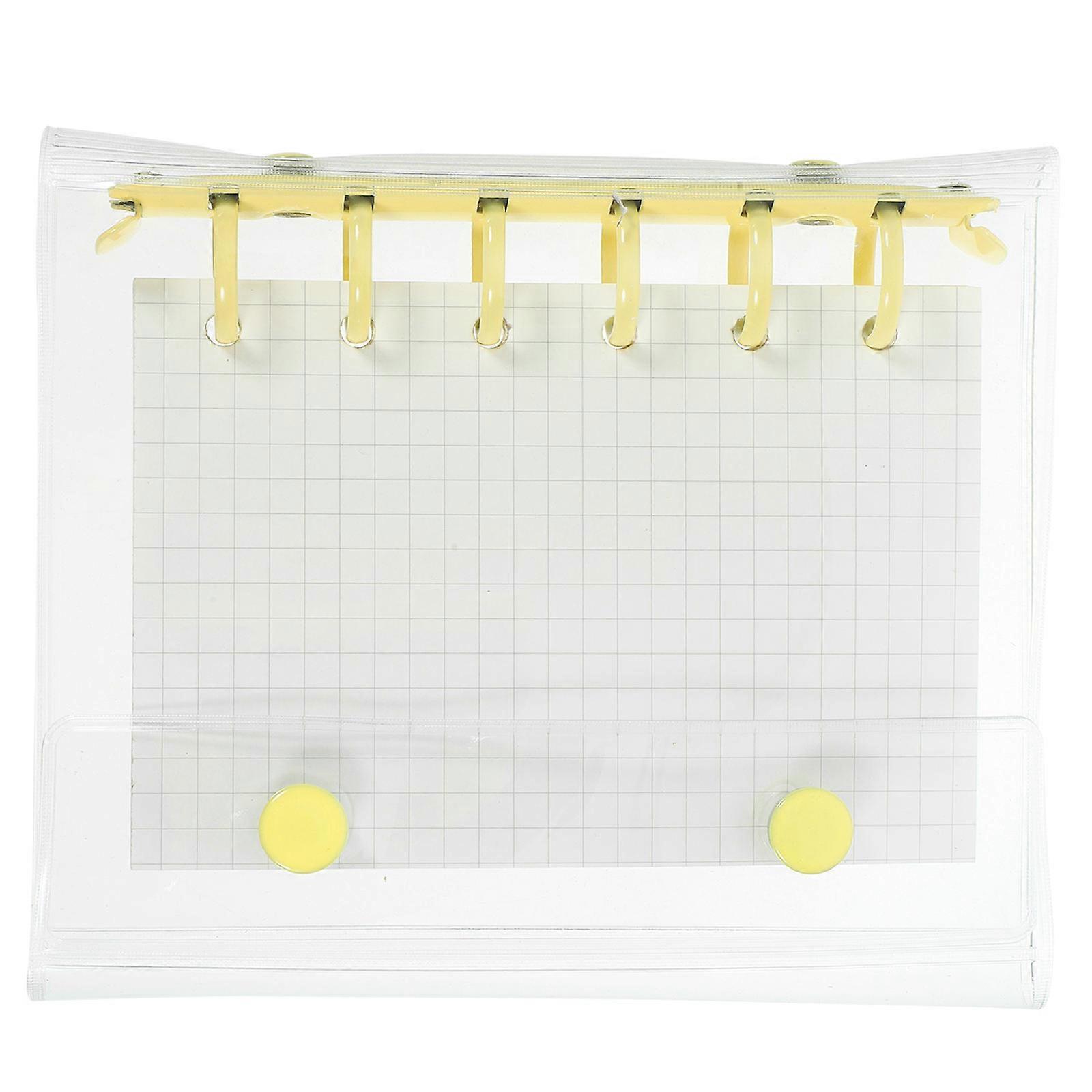 Adorable Loose-Leaf Notebook Buckle Notepad for Writing Use 4Pcs