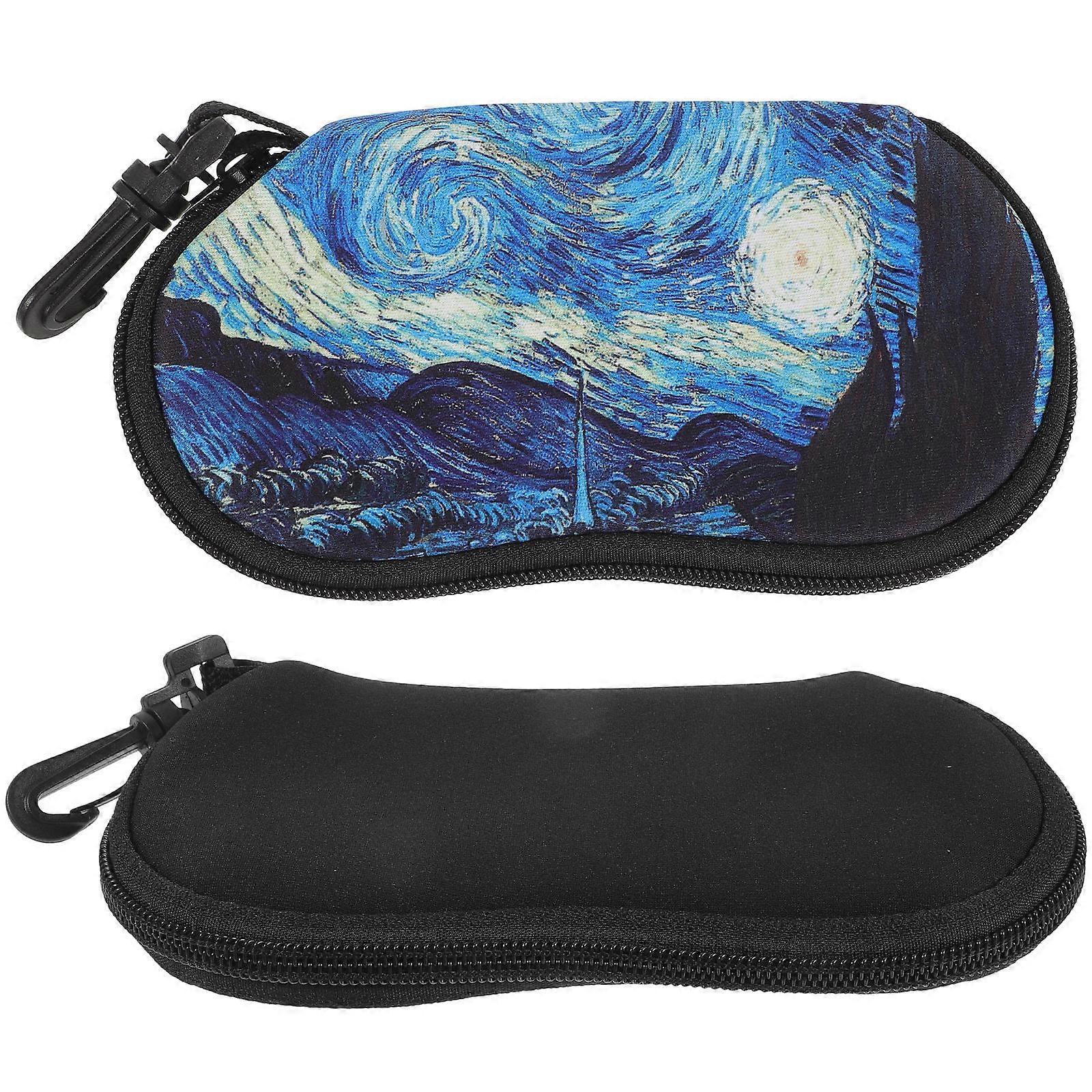 Sunglass Case Travel Holder for Storage Use 8Pcs Assorted Color