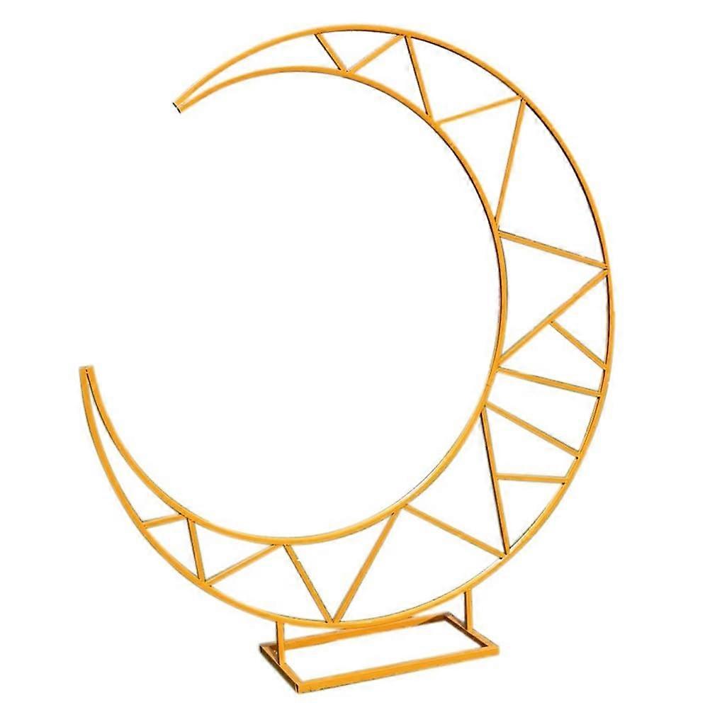 Gold Wedding Arch Stand Metal Balloon Frame For Parties Birthday And Events Decorative Backdrop Iron Design