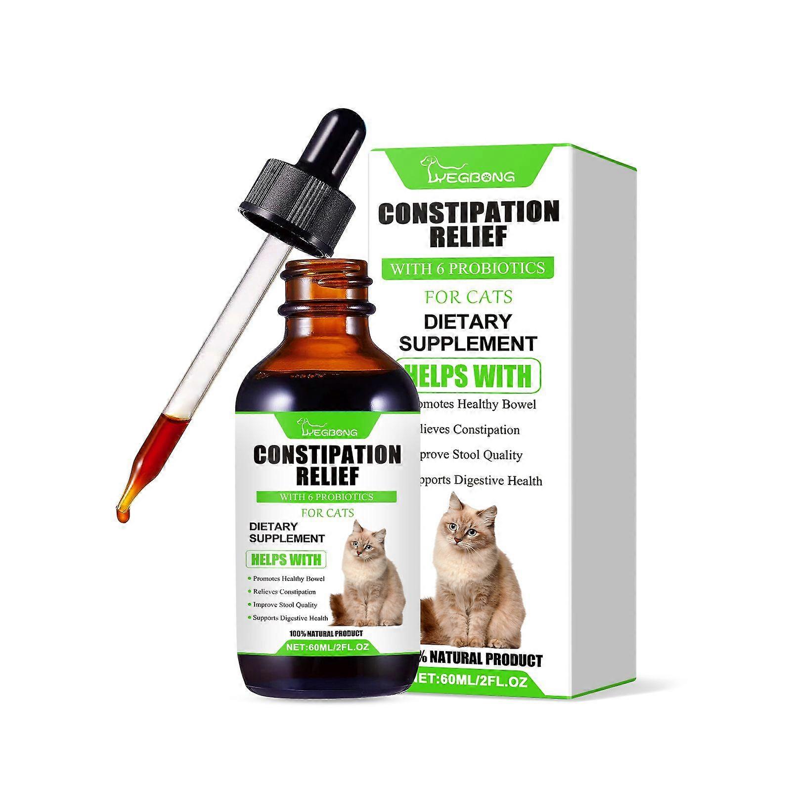 Yegbong Cat Probiotic Drops for Health, Vitality & Nutrient Absorption
