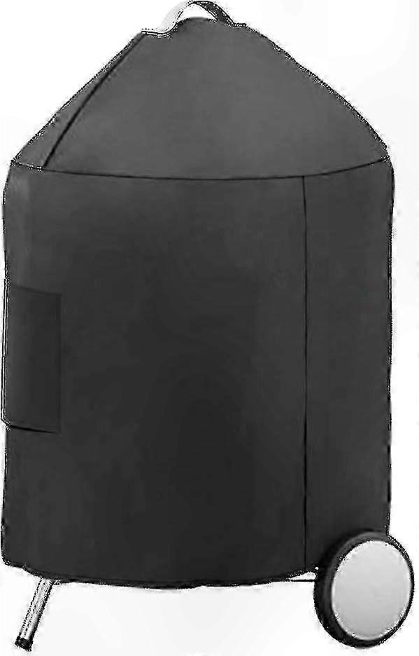 Durable Weatherproof Cover for 57cm Kettle Grills, UV Fade Resistant BBQ Protector