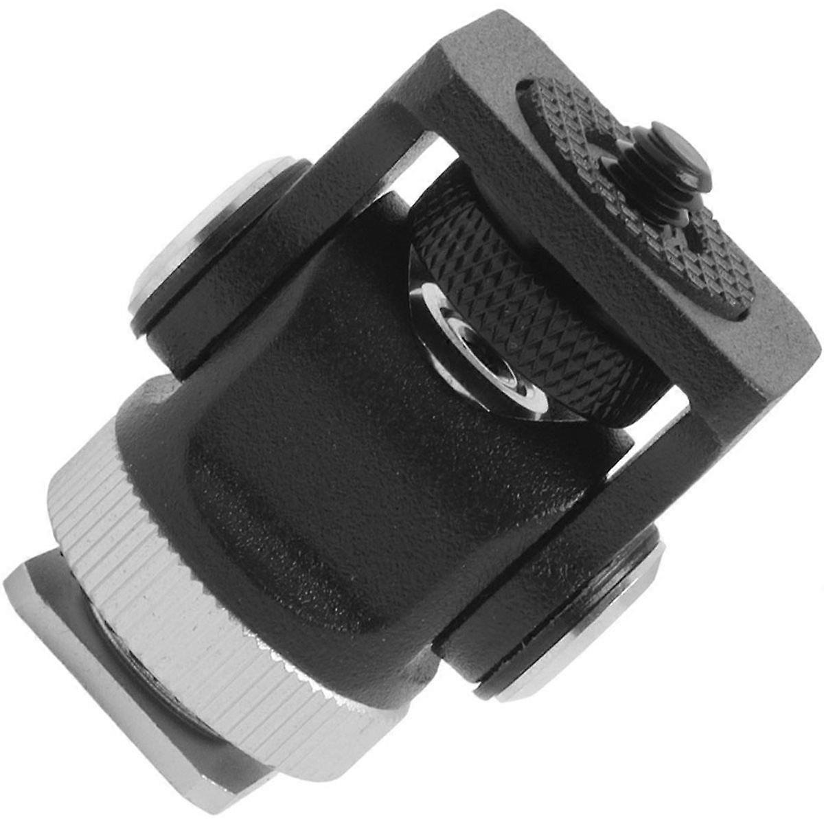 Flash Camera Accessories Portable Hot Shoe Mount Tools Mini Ball Head Adapter Angle Adjustable Photography DSLR Style A