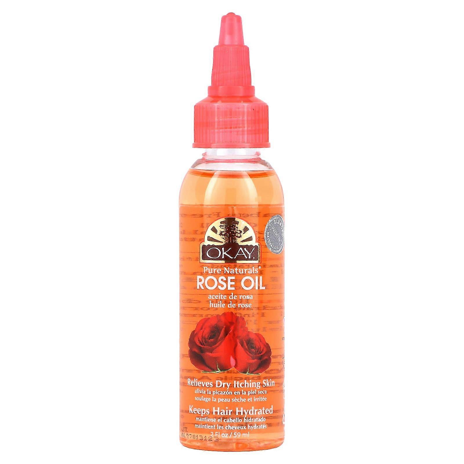 Rose Oil, 2 fl oz (59 ml)