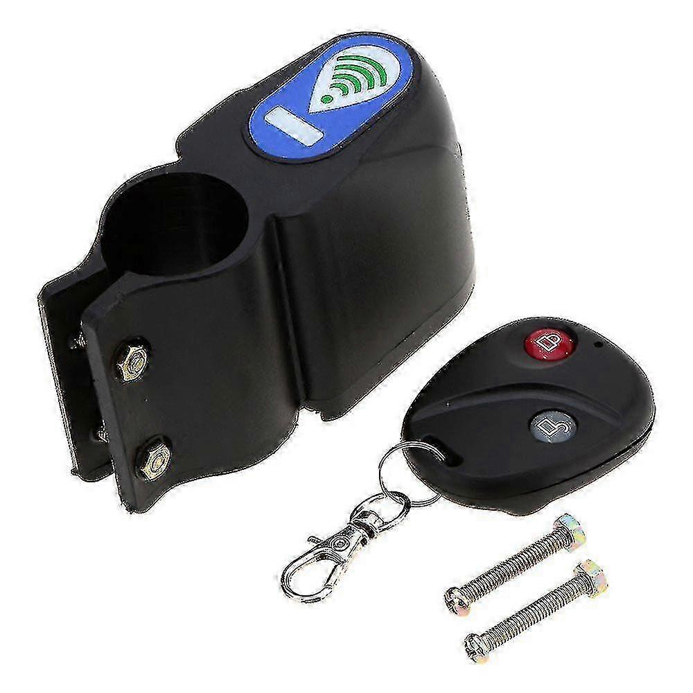 Wireless Alarm Lock Bicycle Bike Security System With Remote Control Anti-theft 25-26