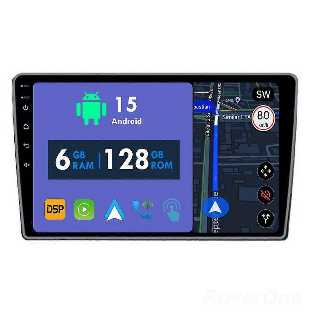 Car Radio 6G+128G CarPlay GPS Navigation Head Unit for Citroen C3-XR C3XR 2019-2020 Android Auto Bluetooth Stereo Touch Screen