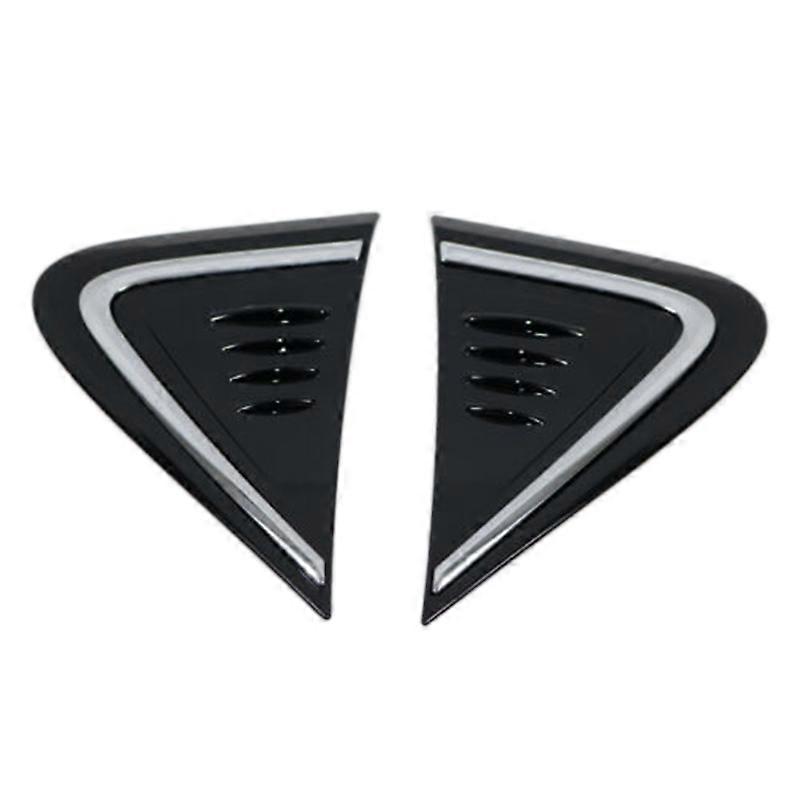 2Pcs Side Wing Air Flow Intake Vent Trim for Toyota CHR C-HR 16-18