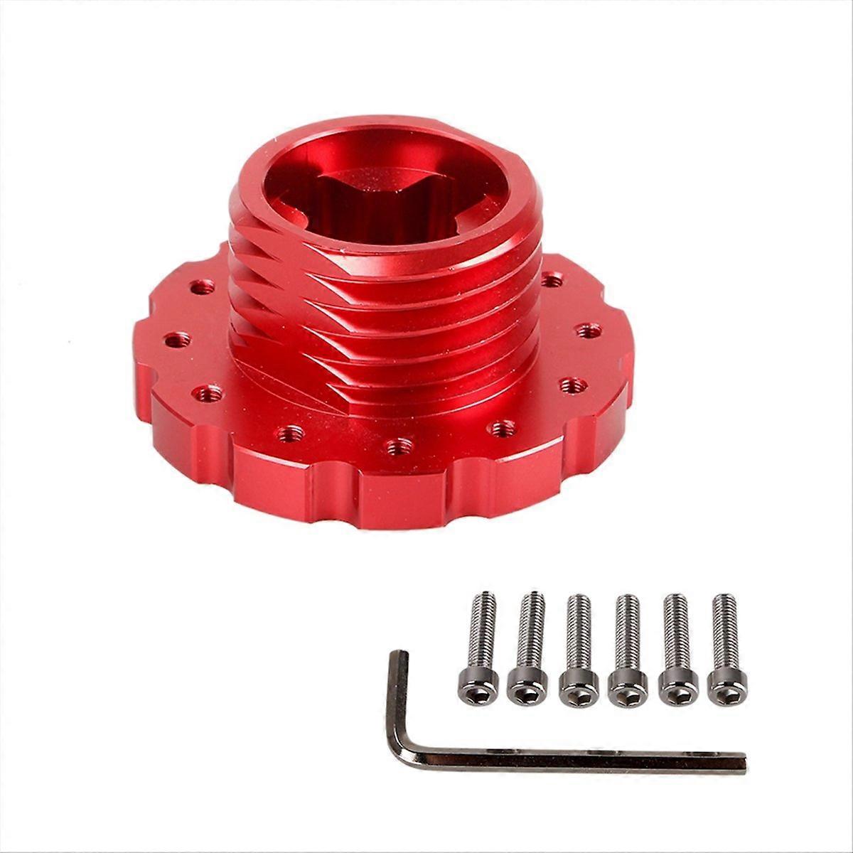 GAMING Sim Racing Gaming Steering Wheel Adapter Red