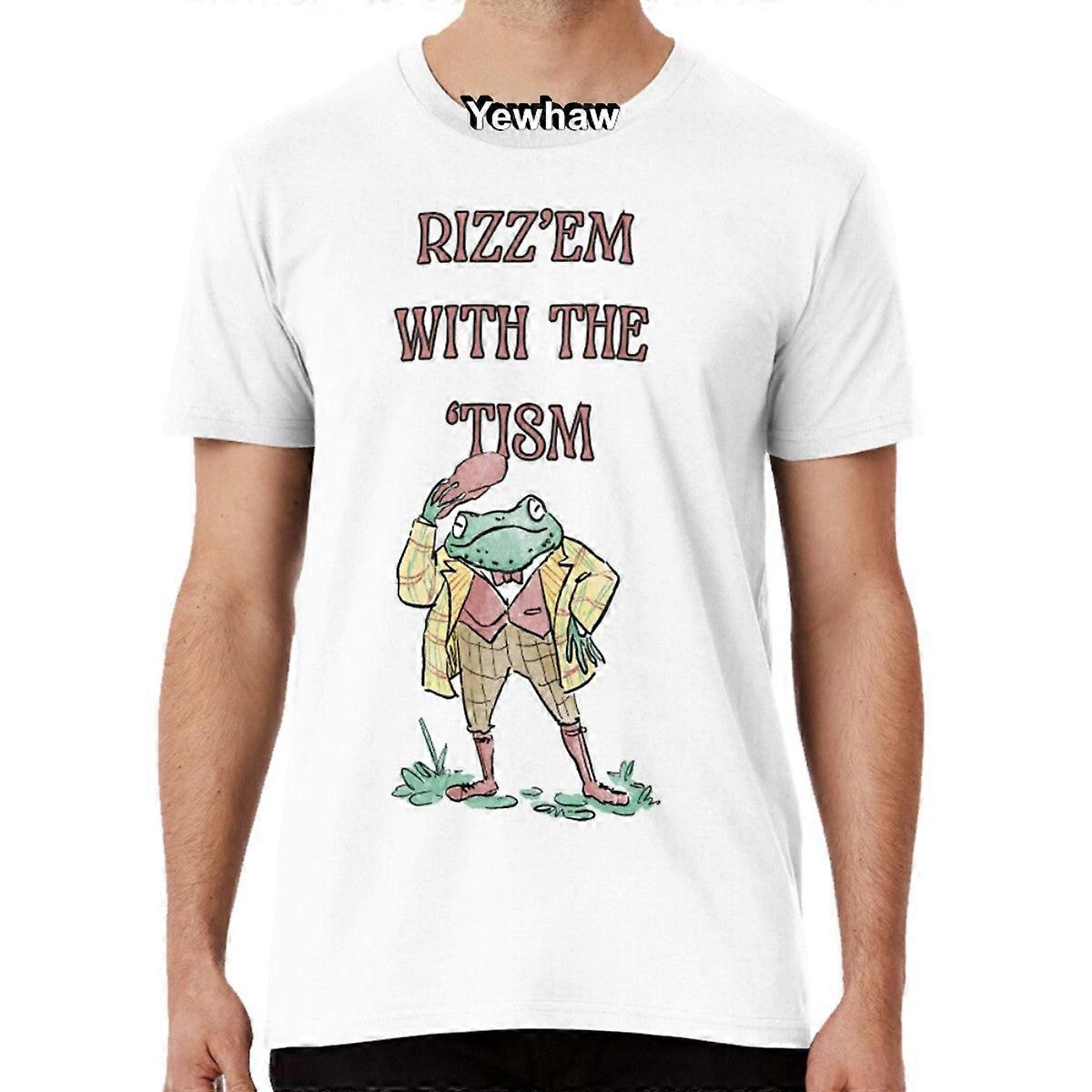 Tričko Rizz'em With The Tism Frog Meme