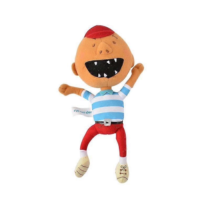 Jeff Cartoon Character Funny Plush Doll 20cm Short Pile Hand Puppet Claw Machine Toy