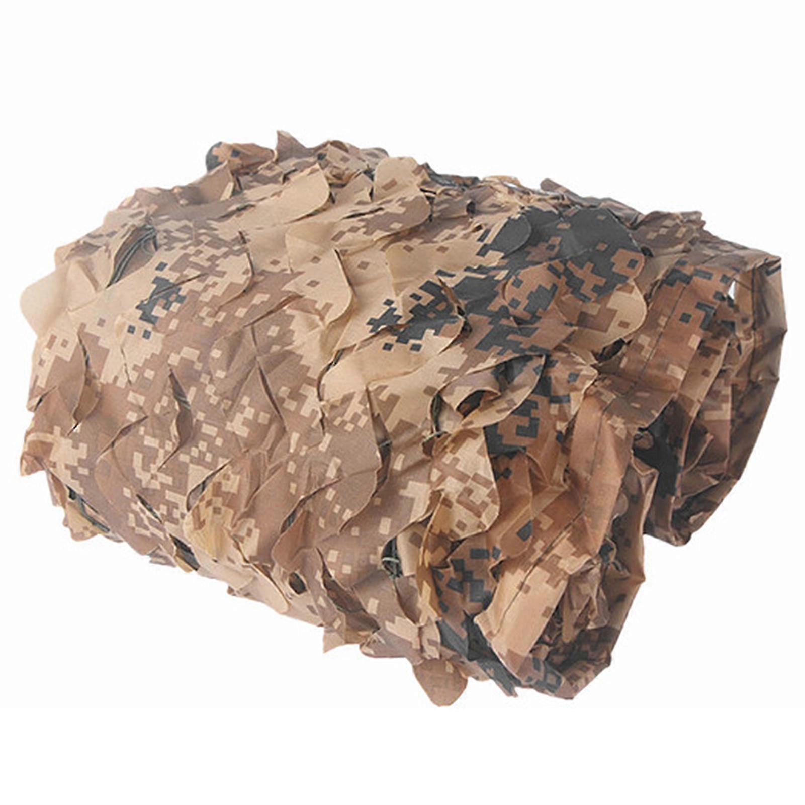 25-26 Camouflage Net Hiding Mesh Sun Shelter Camo Shade for Garden Pergolas Awning