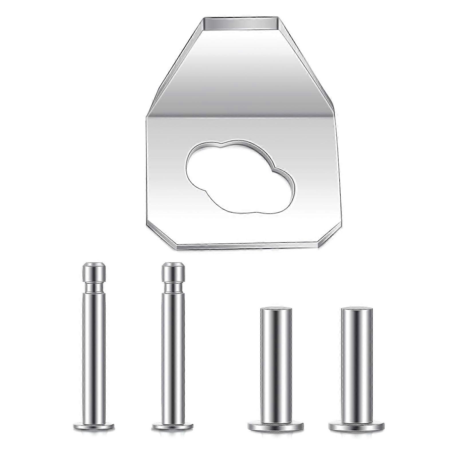 Universal Screen Door Closer Hardware Kit Nonrust Steel Components Includes Mounting Plate Replacement Pins Protectors Multicolor