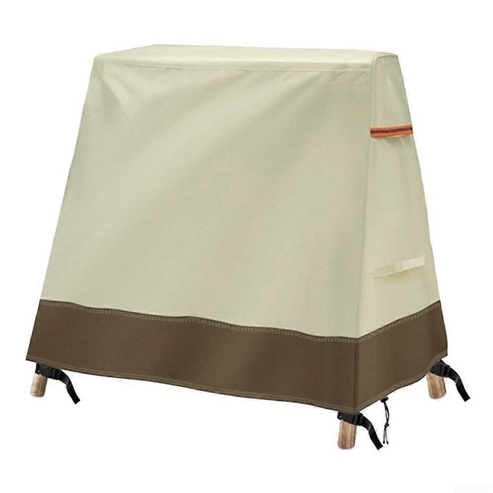 Heavy Duty A Frame Swing Cover Beige Weatherproof Rain And Snow Protection Fits Standard AFrame Swings
