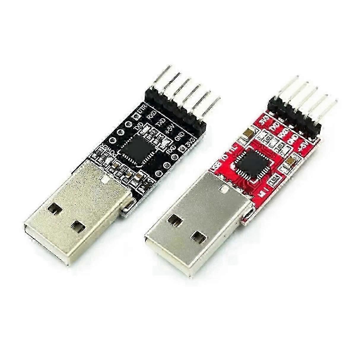 CP2102 Module USB to TTL Serial UART for STC Download Cable PL2303 Line Upgrade forBlack  Red SZRH