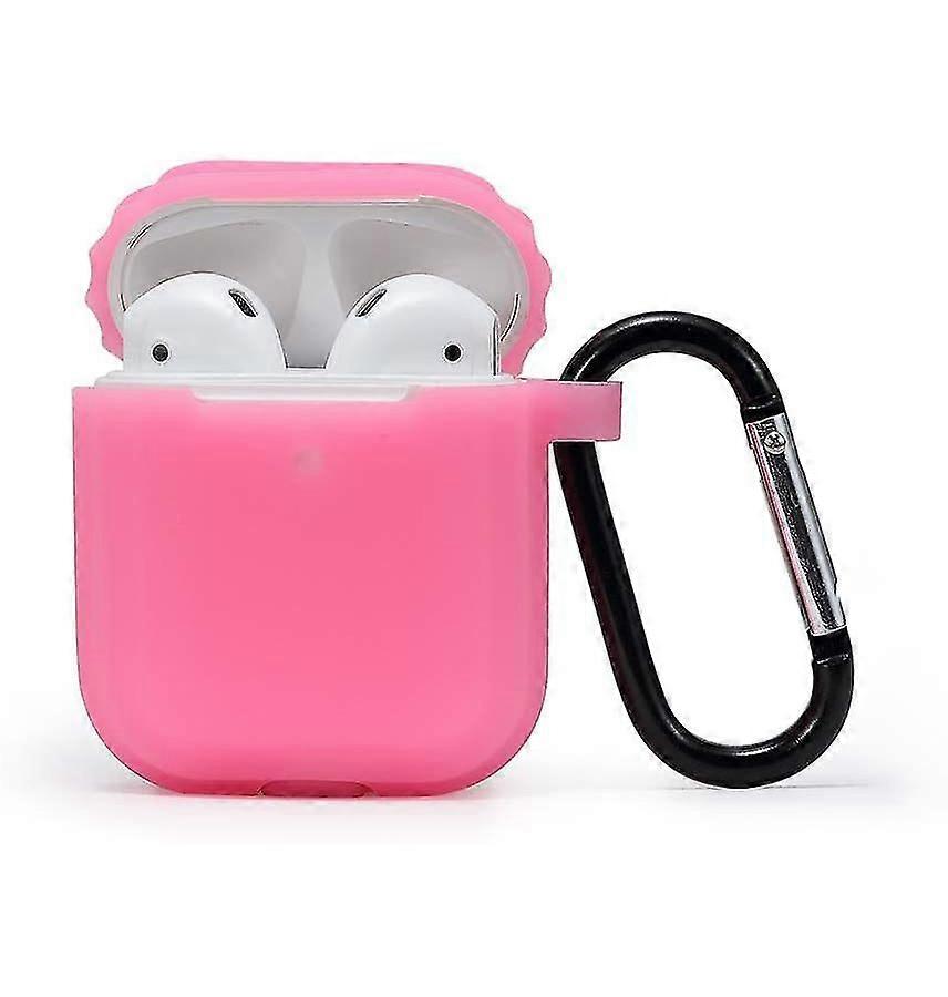 Case Cover Compatible With Airpods 2 & 1, Front Led Visible With Hook