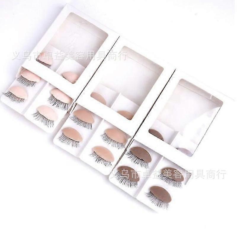 3-Pair Detachable Eyelid Skin Tone